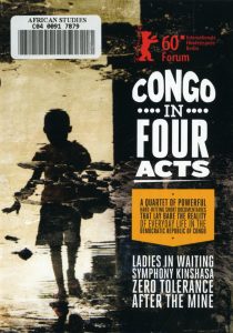 DVD cover of Congo in Four Acts, which is available in the African Studies Film Collection.